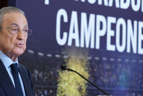 Florentino Pérez no acudirá al palco de Montjuic por el ataque de un directivo 'culé' a Vinicius