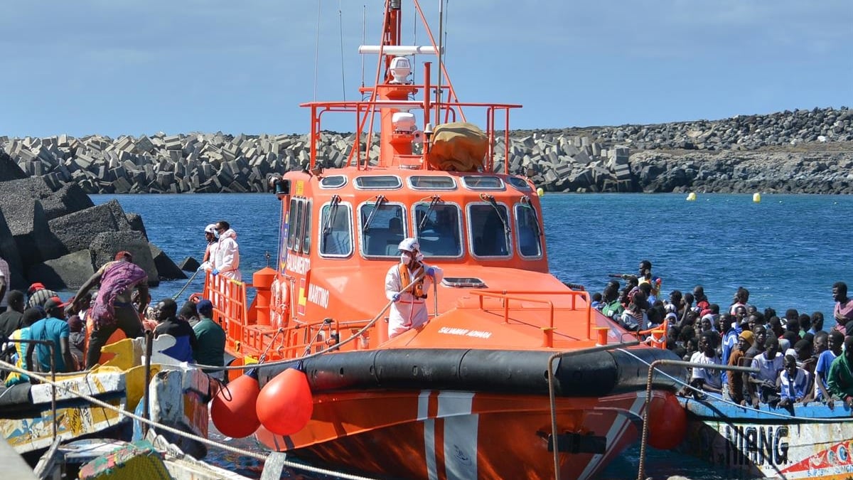 Galicia acogerá a 400 inmigrantes llegados a Canarias y 350 de ellos se alojarán en Sangenjo