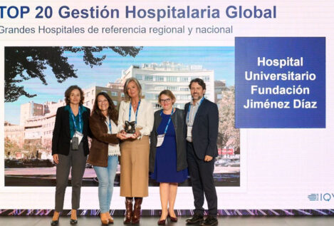 La Fundación Jiménez Díaz gana el Premio Top 20 en ‘Gestión Hospitalaria Global’