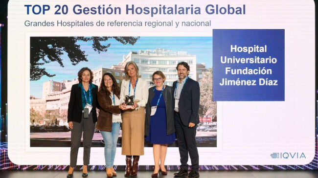 La Fundación Jiménez Díaz gana el Premio Top 20 en ‘Gestión Hospitalaria Global’