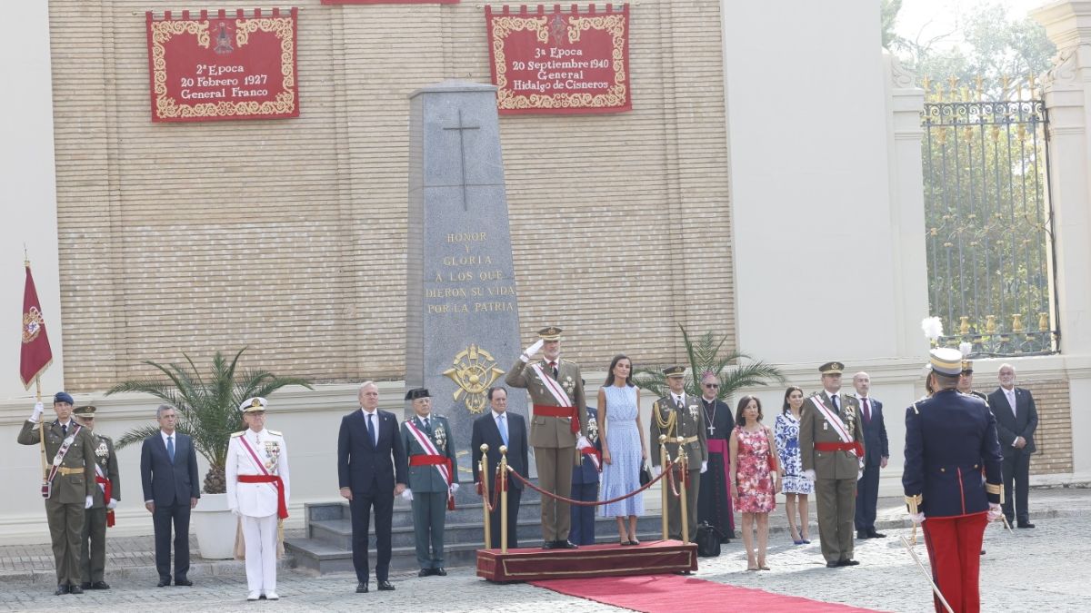 Una asociación denuncia que se exaltase a Franco en la jura de bandera de Leonor