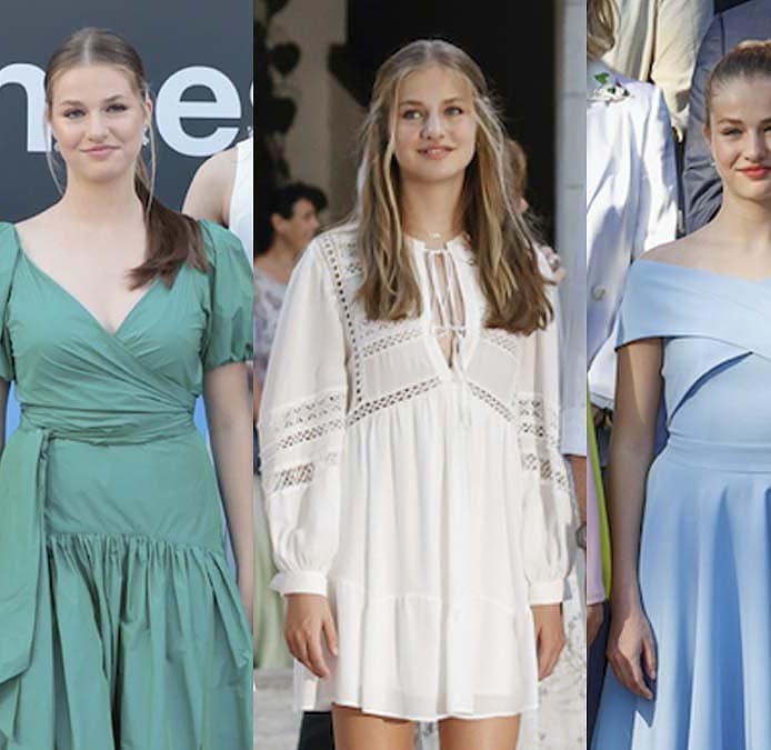 Los 18 mejores looks de Leonor de Borbón en su 18º cumpleaños: las claves de su estilo