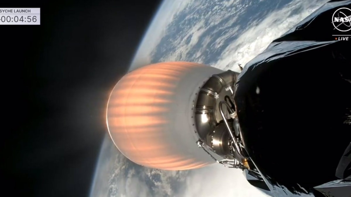La NASA ejecuta con éxito el lanzamiento de su misión ‘Psyche’ a un asteroide metálico