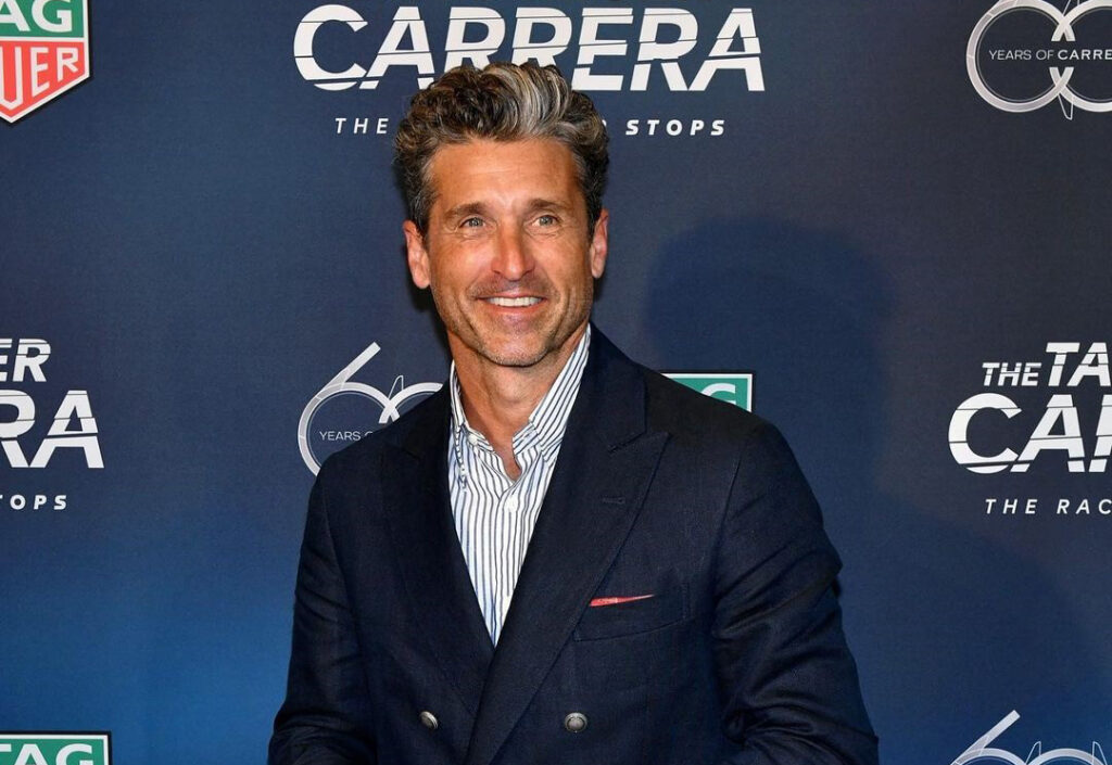 Mature actor Patrick Dempsey (57) has a perfect chin.  (Source: Instagram)