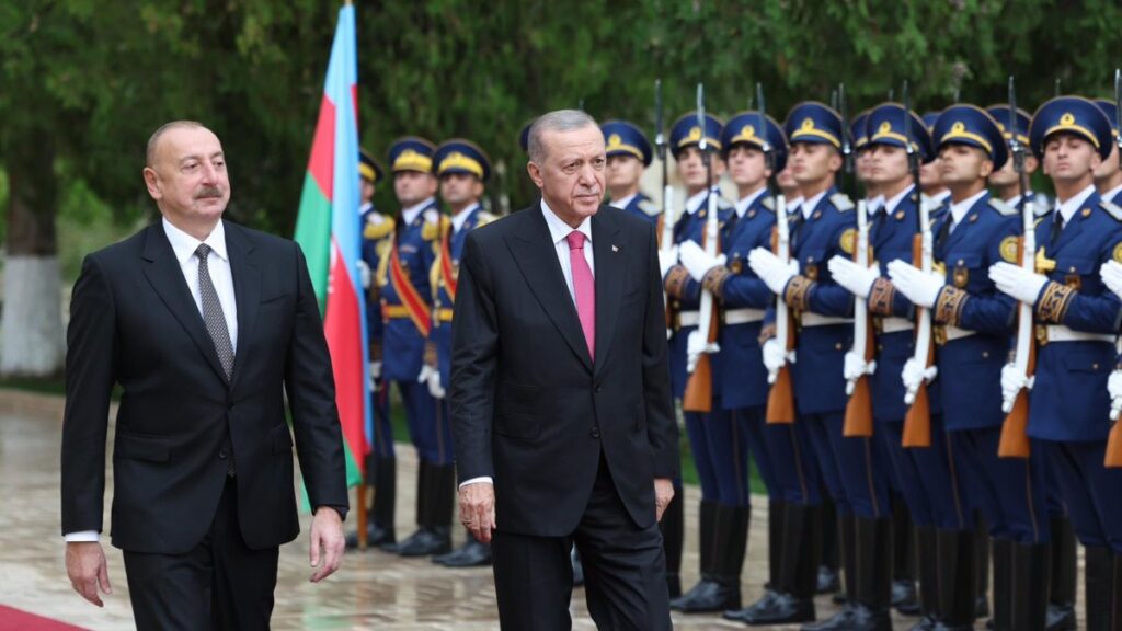 Los presidentes de Turquía y Armenia. 