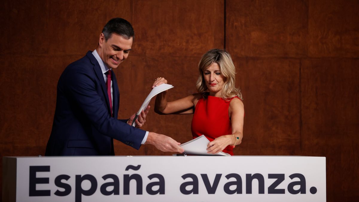Acuerdo PSOE-Sumar: lea aquí el documento íntegro del pacto entre Sánchez y Díaz