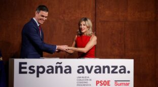 Sánchez y Díaz pactan reducir la jornada laboral y ampliar los permisos de paternidad