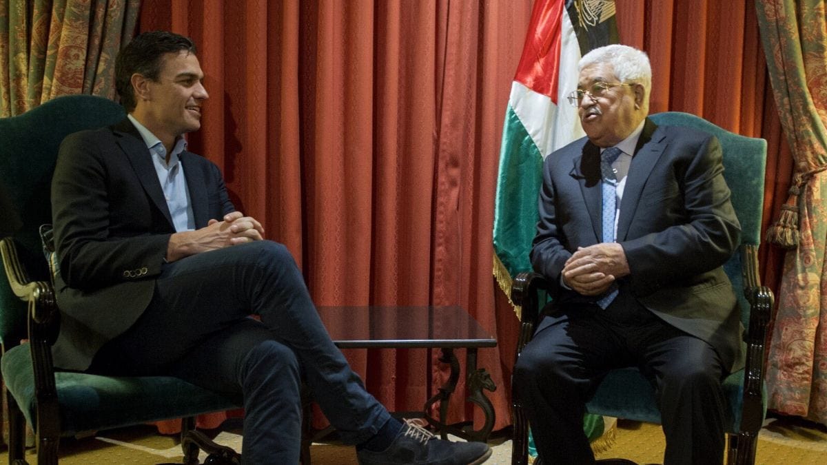 Sánchez también incumple la promesa que le hizo a Abbas para reconocer a Palestina