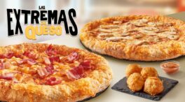 Telepizza consolida «un año de innovación con su gama de pizzas con queso de principio a fin»