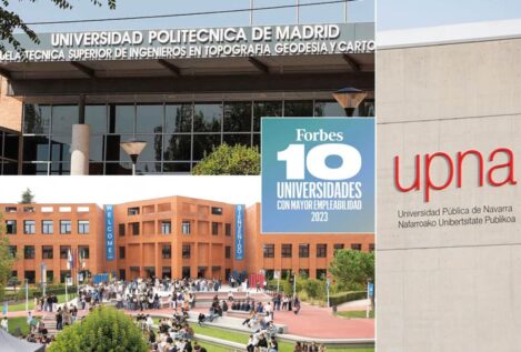 Las universidades Politécnica de Madrid, Alfonso X el Sabio y la Pública de Navarra tienen la mayor tasa de empleo