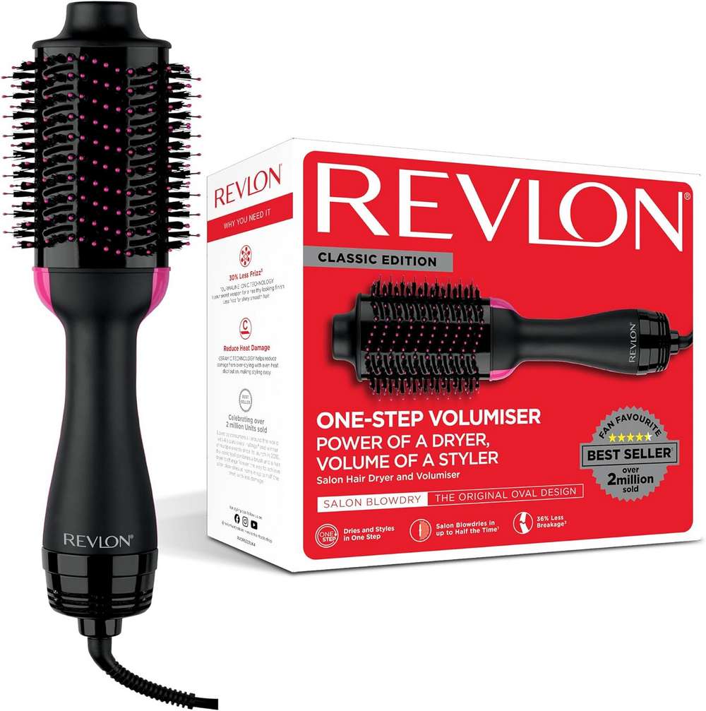 Cepillo alisador de pelo Revlon Salon One-Step