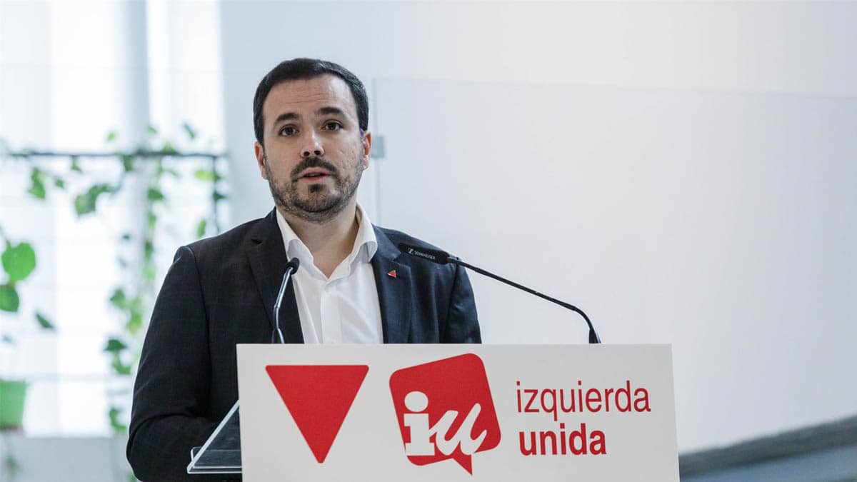 Alberto Garzón anuncia que deja la coordinación de Izquierda Unida