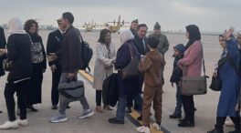 Llegan a Madrid los 139 españoles evacuados de la Franja de Gaza