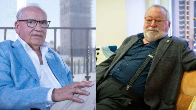 Alfonso Guerra y Fernando Savater, juntos en el  aniversario de THE OBJECTIVE