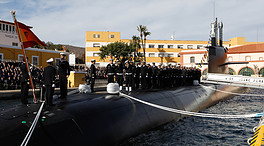 La Armada recibe el submarino S-81 'Isaac Peral', fabricado por Navantia y 100% español