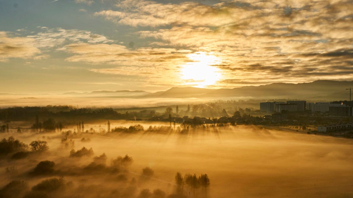 Lunes de temperaturas en descenso en el interior peninsular y lluvias débiles en el norte