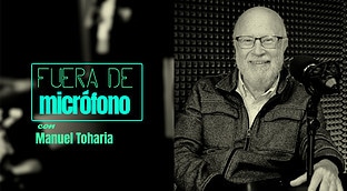 Fuera de micrófono con Manuel Toharia