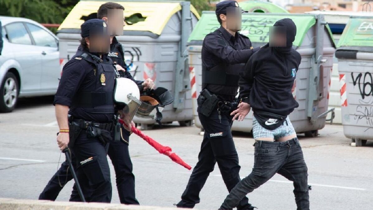20 ultras detenidos en  España tras la paliza al aficionado donostiarra en Soria