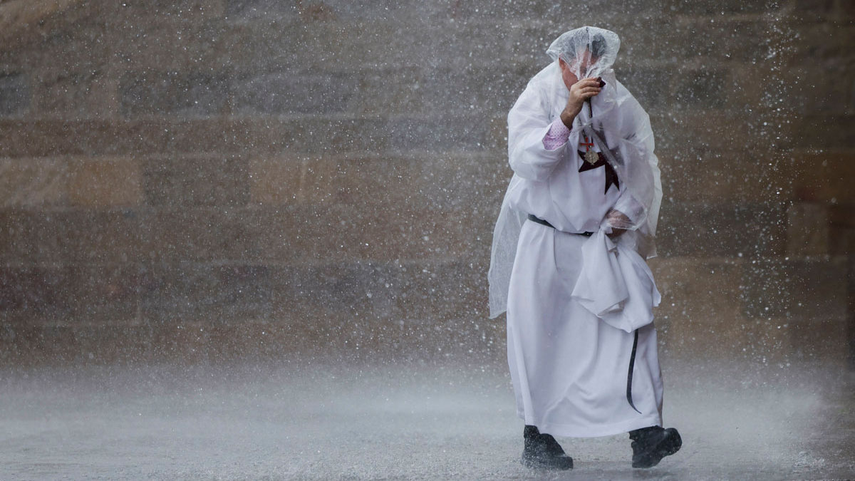 Aumentan los efectos de la borrasca Ciarán, con lluvias y vientos fuertes en casi toda España