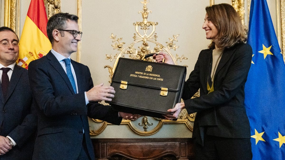 Bolaños apela al patriotismo para mejorar la convivencia en Cataluña: «Es una oportunidad»