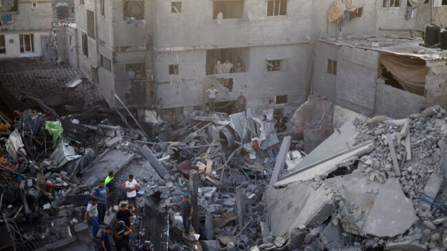 Un ataque contra un campo de refugiados en la Franja de Gaza deja al menos 45 muertos
