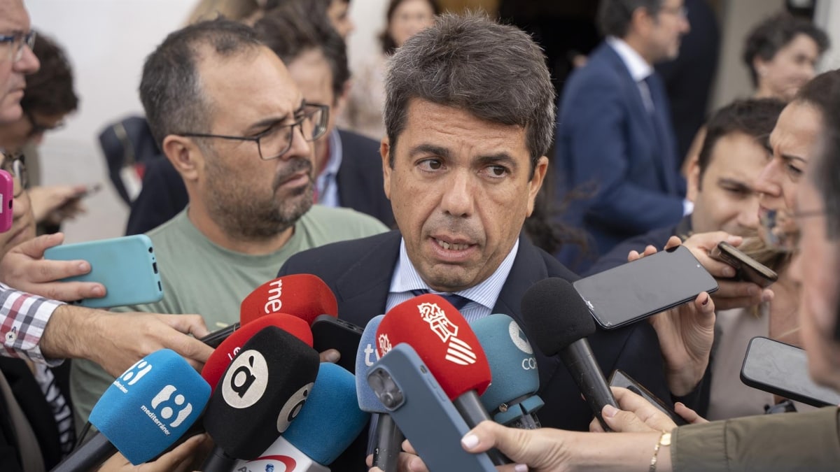 Mazón dice que el gobierno valenciano se «está armando jurídicamente» contra la amnistía