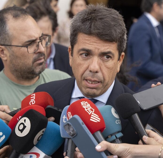 Mazón dice que el gobierno valenciano se «está armando jurídicamente» contra la amnistía