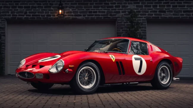 A la venta el Ferrari GTO tipo 1962 con mejor palmarés