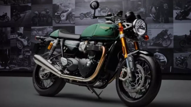 Triumph culmina su mítica Thruxton con una edición especial