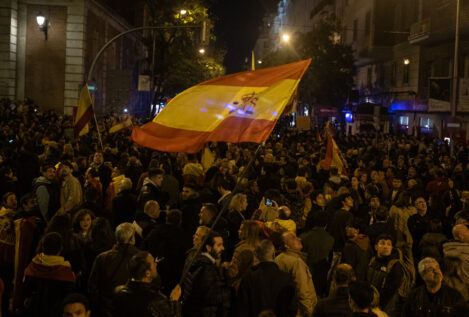 Unas 1.200 personas acuden a Ferraz en el undécimo día de protestas contra la amnistía