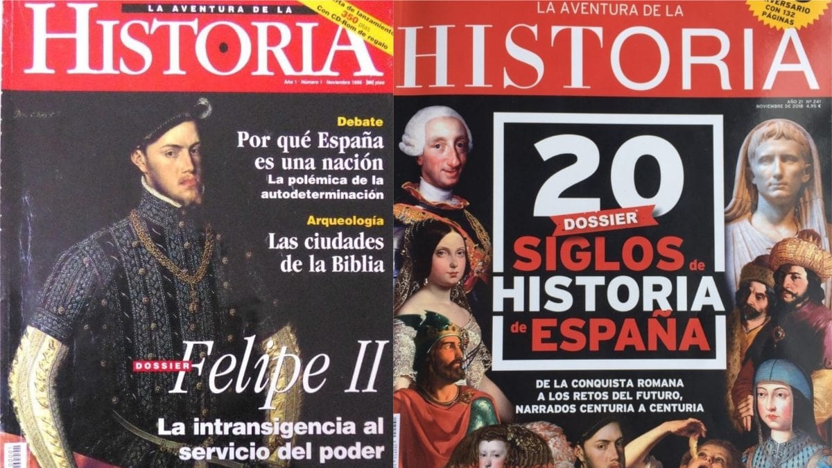 ‘La Aventura de la Historia’ cumple 25 años