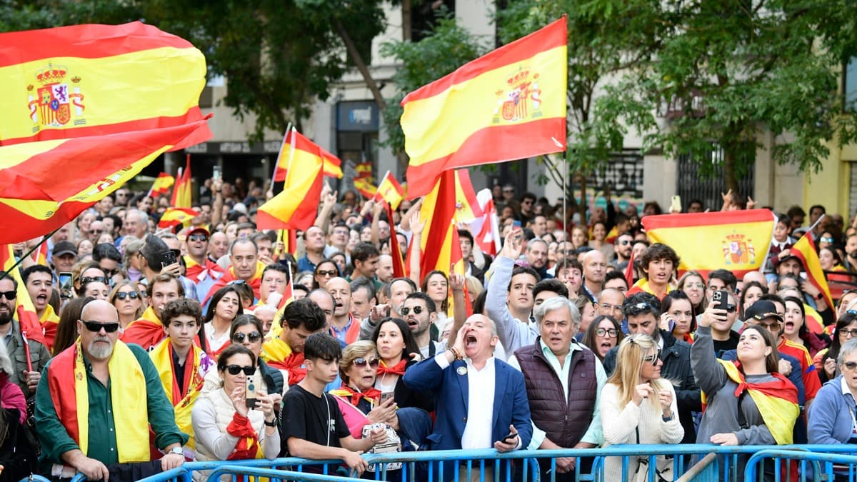 Así han sido las manifestaciones contra la ley de amnistía