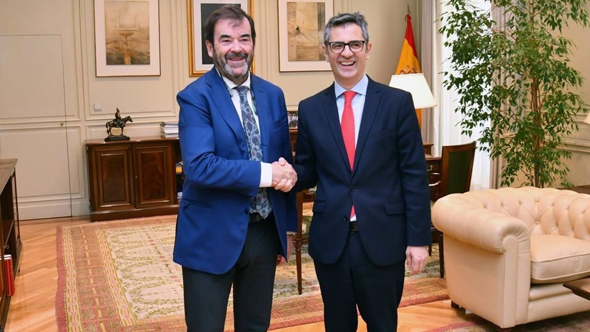 Bolaños y el presidente del CGPJ coinciden en «renovar» el Poder Judicial «lo antes posible»