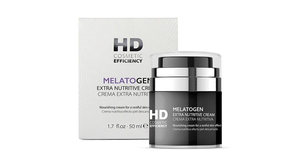 Crema nutritiva con activos de melatonina de HD Cosmetic Efficiency