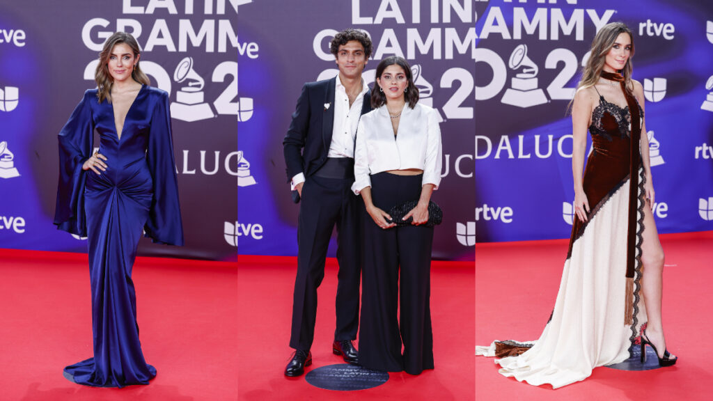 Anna Padilla, María G de Jaime y María Pombo en los Grammy.