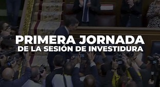 Primera sesión del debate de investidura