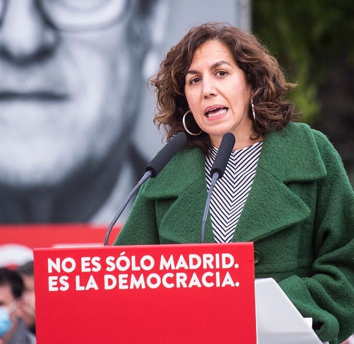 Irene Lozano ha dado «forma» también al segundo libro de Pedro Sánchez