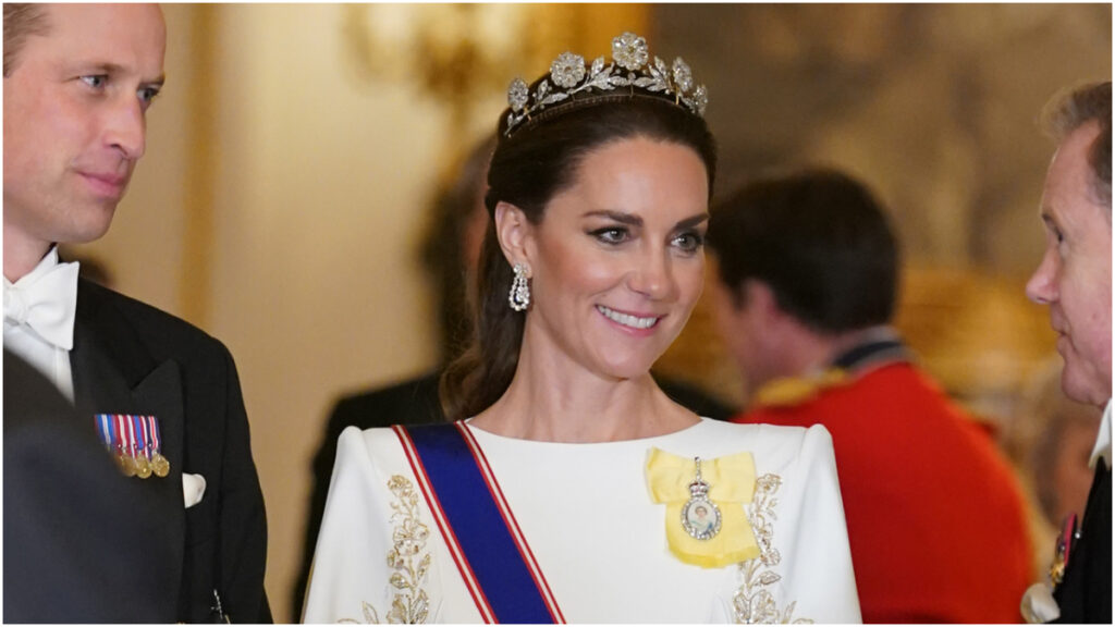 Kate Middleton y su tiara más especial.