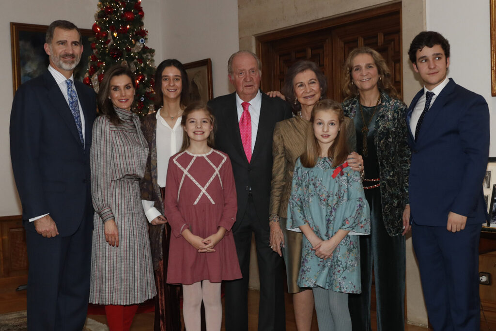 Letizia, en el cumpleaños del rey Juan Carlos