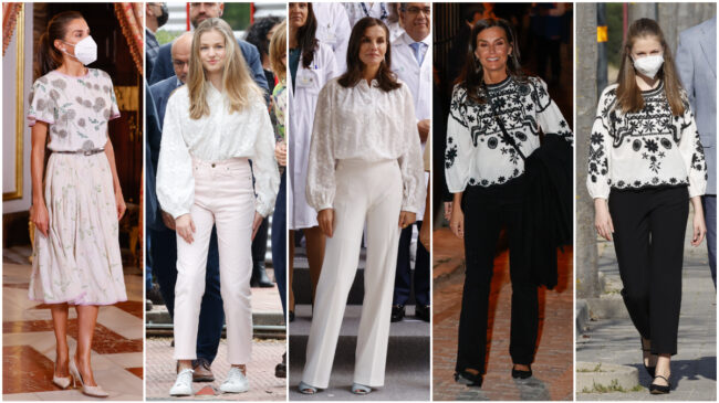 La 'moda circular' arrasa en la Familia Real española: así han reutilizado sus vestidos