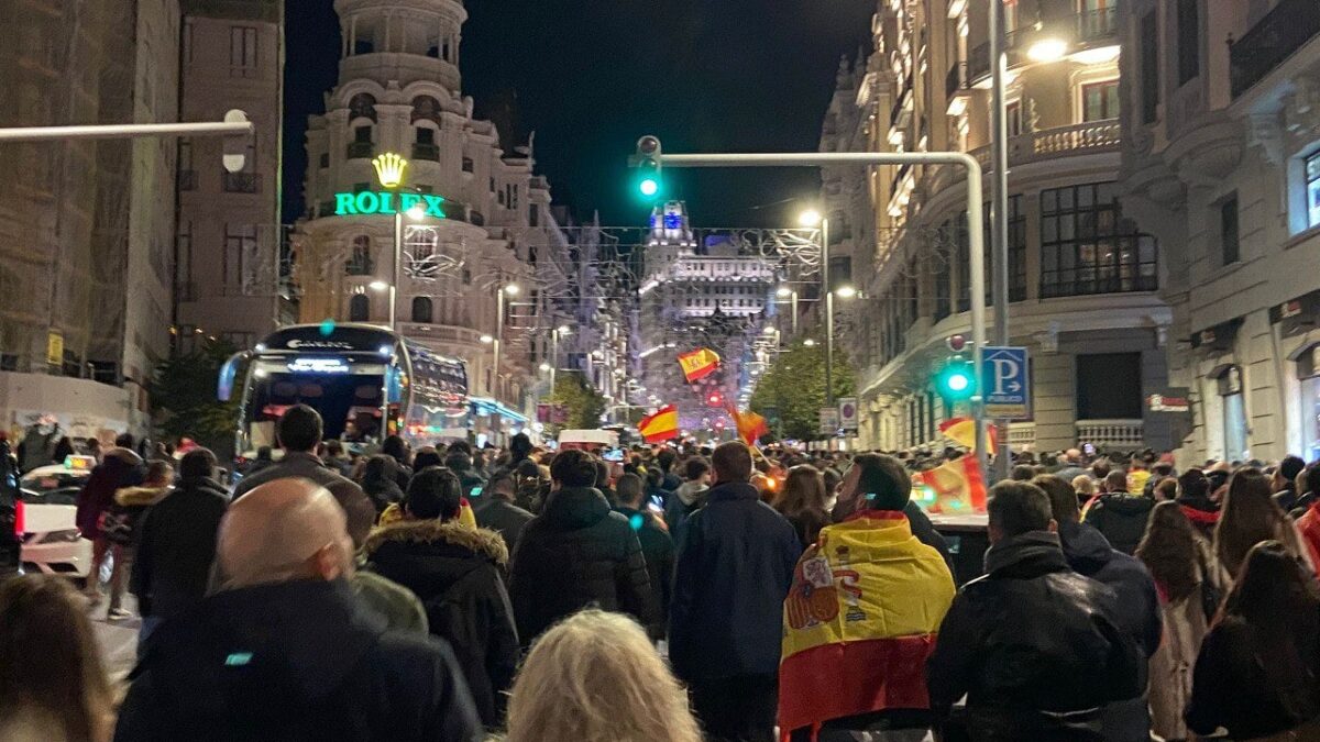 ‘Operación Embolsamiento’: por qué la Policía encabezó y cerró la marcha en Gran Vía