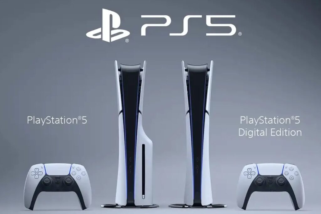 PlayStation 5 con los mandos DualSense
