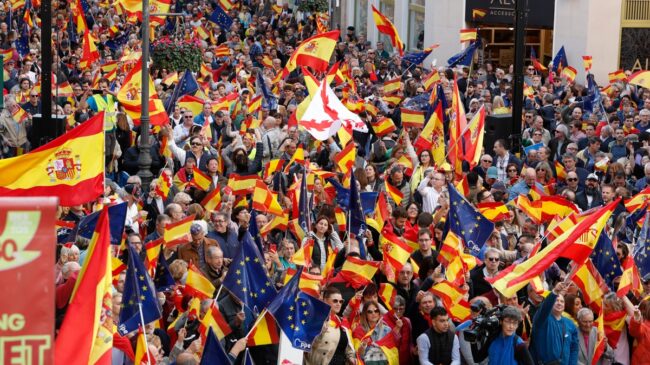 Satisfacción plena en el  PP y Vox por la respuesta masiva contra la amnistía en Castilla y León