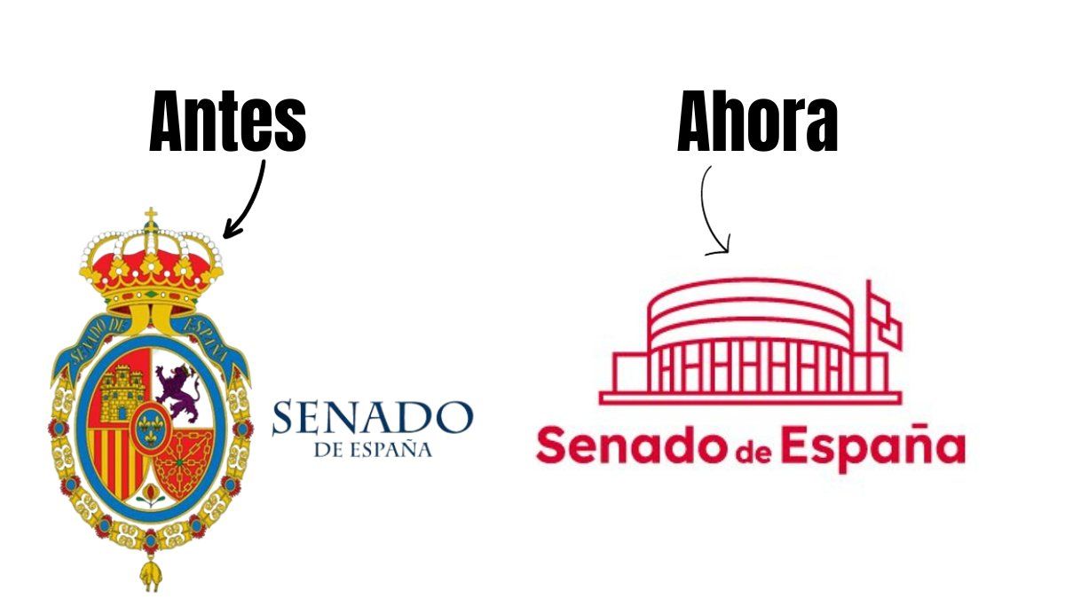 El Senado renueva su imagen institucional con un nuevo logotipo y borra el escudo de España