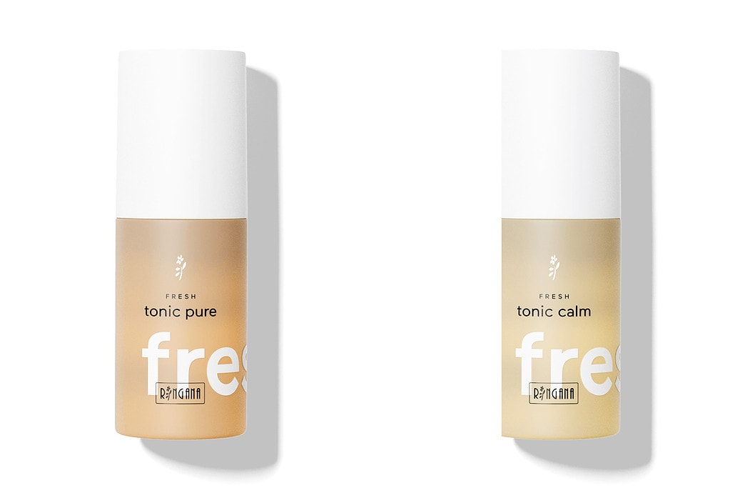 Fresh Tonic Pure es un tónico para piel grasa y Fresh Tonic Calm para piel seca y normal. Ambos son de la firma Ringana.