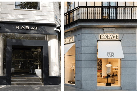 Comercios y marcas de lujo de la Milla de Oro de Madrid celebran la Navidad