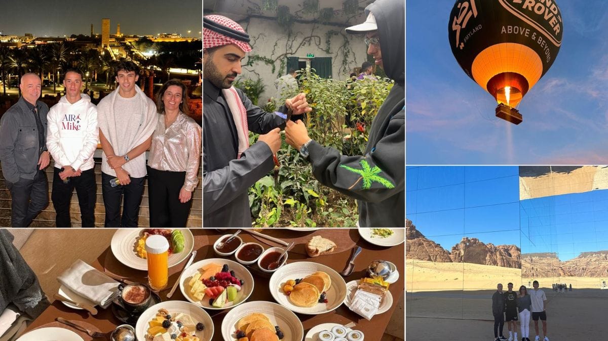 El barcelonista Joao Félix comparte su visita a Arabia Saudí con sus fans a través de redes