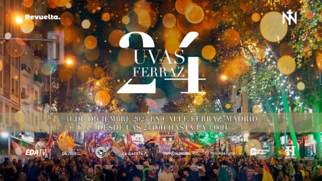 Pantalla gigante, presentadores y DJ: así será la fiesta de Nochevieja contra el PSOE en Ferraz