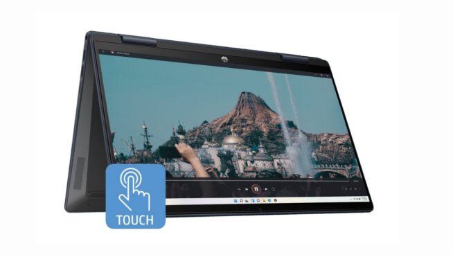 Este ordenador portátil de HP es táctil y convertible ¡y está rebajado 200€!