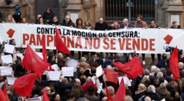 Máxima tensión en Pamplona: simpatizantes de UPN y Bildu coincidirán antes de la censura